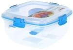 Sistema Salad TO GO Aufbewahrungsdose mit Einsatz | 1,1 L Lunchbox mit Besteck (Gabel