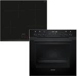 Siemens PQ522IAAB Einbauherd-Set, Bestehend aus HE278GBB4 Herd, 60 x 60 cm,