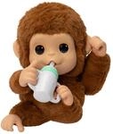 Little Live Pets My Baby Monkey Interaktiver Spielzeugaffe Mango kichert, frisst,