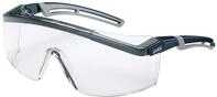 Uvex Astrospec 2.0 Schutzbrille - Supravision Plus - Transparent/Schwarz-Grau