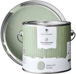 MissPompadour edelmatte Wandfarbe Gr&uuml;n mit Salbei 2,5L - sehr hohe Deckkraft -