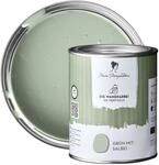 MissPompadour stumpfmatte Wandfarbe Gr&uuml;n mit Salbei 1 L, f&uuml;r Innen