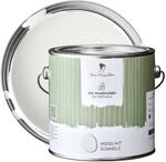 MissPompadour stumpfmatte Wandfarbe Wei&szlig; mit Schmelz 2.5 L, f&uuml;r Innen