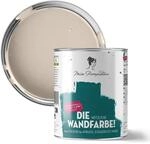 MissPompadour abwaschbare Wandfarbe Beige mit Sand 1 L, matt | Scheuerbest&auml;ndige
