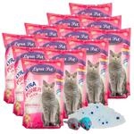 Lyra Pet&reg; | 12 x 5 L = 60 L Lyra Power Silica Silikat Katzenstreu + 2...