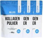 100% reines Kollagen Pulver &ndash; Kollagen Peptide &ndash; Collagen Protein &ndash; Millers