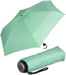 Doppler Super Mini Fiber Compact Taschenschirm extem leicht und klein - mint green