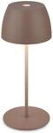 BRILONER - Mini LED Tischlampe kabellos IP44 mit Touch, stufenlos dimmbar, Akku &