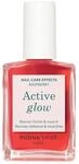 Manucurist Active Glow&trade; Raspberry Nagellack Schnelltrocknend &ndash; Nagelh&auml;rter mit
