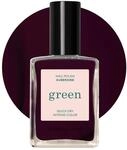 Manucurist Green Nagellack Aubergine Tiefvioletter - Nagellack Schnelltrocknend -
