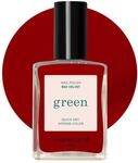 Manucurist Green Nagellack Red Velvet Tiefes Samtrot - Klassisch -