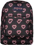 JanSport SUPERBREAK ONE Gro&szlig;er Rucksack, Happy Hearts Black (Schwarz)
