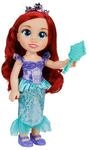 Disney Princess Arielle Puppe 35cm, reflektierende Glitzeraugen, bewegliche Gelenke,