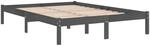 vidaXL Kiefer Massivholzbett Bettgestell Bett Holzbett Doppelbett Futonbett
