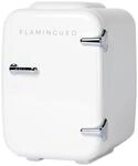 Flamingueo Mini K&uuml;hlschrank - K&uuml;hlschrank Klein 4L, 12V/220V, Mini Fridge,