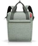 reisenthel allrounder R twist sage &ndash; Rucksack und Tragetasche in einem &ndash; Mit