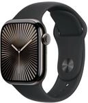 Apple Watch Series 10 (GPS + Cellular 42 mm) Smartwatch mit Titangeh&auml;use in...