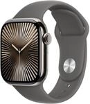 Apple Watch Series 10 (GPS + Cellular 42 mm) Smartwatch mit Titangeh&auml;use in...