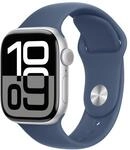 Apple Watch Series 10 (GPS + Cellular 42 mm) Smartwatch mit Aluminiumgeh&auml;use in