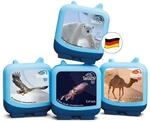 Tonies Clever Tonie 4er Set Tierisch! Extrem, Wissens-H&ouml;rspiel f&uuml;r Kinder ab 5