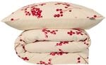 Schiesser Bettw&auml;scheset Rowan - Feinbiber - 2-teilig - 135 x 200 cm - Creme