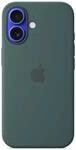 Apple iPhone 16 Silikon Case mit MagSafe &ndash; Seegr&uuml;n ​​​​​​​