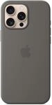 Apple iPhone 16 Pro Max Silikon Case mit MagSafe &ndash; Steingrau ​​​​​​​