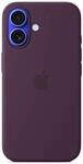 Apple iPhone 16 Silikon Case mit MagSafe &ndash; Pflaume ​​​​​​​