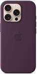 Apple iPhone 16 Pro Silikon Case mit MagSafe &ndash; Pflaume ​​​​​​​