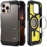 Spigen Tough Armor (AI) MagFit H&uuml;lle f&uuml;r iPhone 16 Pro, Kompatibel mit MagSafe