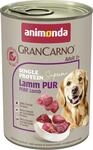 animonda GranCarno Hunde Nassfutter Single Protein Lamm pur (6 x 400g),