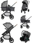 Bebeconfort Haze Trio, Kinderwagen 3-in-1 Komplettset, 0&ndash;4 Jahre, max. 22 kg,