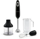 Smeg, Stabmixer HBF03BLEU, Turbo-Funktion und Flowblend-Schneidesystem, mit
