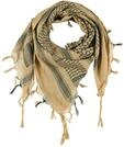 Brandit Shemag Scarf, Khaki-Schwarz