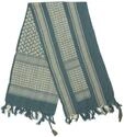 "Brandit Shemag Scarf, Petrol-Khaki, 110x110