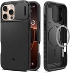 Spigen Optik Armor MagFit H&uuml;lle f&uuml;r iPhone 16 Pro Max, Kompatibel mit MagSafe