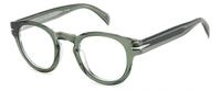 DAVID BECKHAM Brille DB 7125 Gr&ouml;&szlig;e 47-25 mm Gr&uuml;n Crystal
