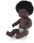 Miniland afrikanisches M&auml;dchen 38cm mit Down Syndrom, 31069