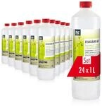 H&ouml;fer Chemie 24x 1 L Essigs&auml;ure 60% - optimaler Reiniger und Entkalker - Premium