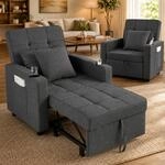 Makika Schlafsessel Schlafsofa Tommy 3in1 - Verstellbare R&uuml;ckenlehne - inkl. 2