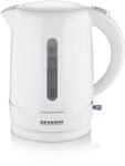 SEVERIN Wasserkocher, 1,7 L Kapazit&auml;t, mit herausnehmbarem Kalkfilter,
