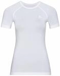 Odlo Damen Performance Light Funktionsunterw&auml;sche Kurzarm Shirt, White, L