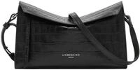LIEBESKIND BERLIN Umh&auml;ngetasche Schultertasche Lora Croco Shoulderbag Black schwarz