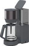 GRUNDIG - KM 7340 Filterkaffeemaschine - 1150 W - 1,25 Liter Glaskanne f&uuml;r 10 Tassen