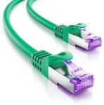 deleyCON 10m CAT7 Netzwerkkabel - 10 Gigabit - RJ45 Patchkabel Ethernet Kabel