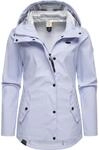 Ragwear Damen &Uuml;bergangsjacke Kurzmantel Regenjacke wasserdicht (Wassers&auml;ule: 4.000