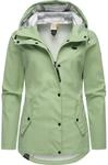 Ragwear Damen &Uuml;bergangsjacke Kurzmantel Regenjacke wasserdicht (Wassers&auml;ule: 4.000