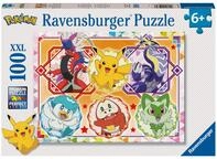 Ravensburger Kinderpuzzle 12001075 - Pok&eacute;mon Karmesin und Purpur - 100 Teile XXL