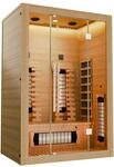 Artsauna Infrarotkabine Kiruna130 Premium mit Vollspektrum- & Fl&auml;chenstrahler, 2