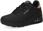 Skechers UNO Wedge - Hi Steps 177520-BBK, Women Sneakers, Black, 37 EU